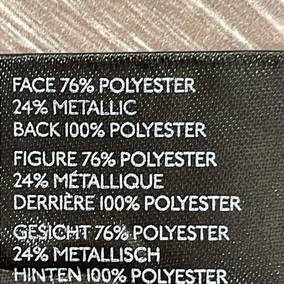 NWT Urban Outfitters Backless Crop Top Black Metallic Silver Strappy Tie Back M - Picture 12 of 13